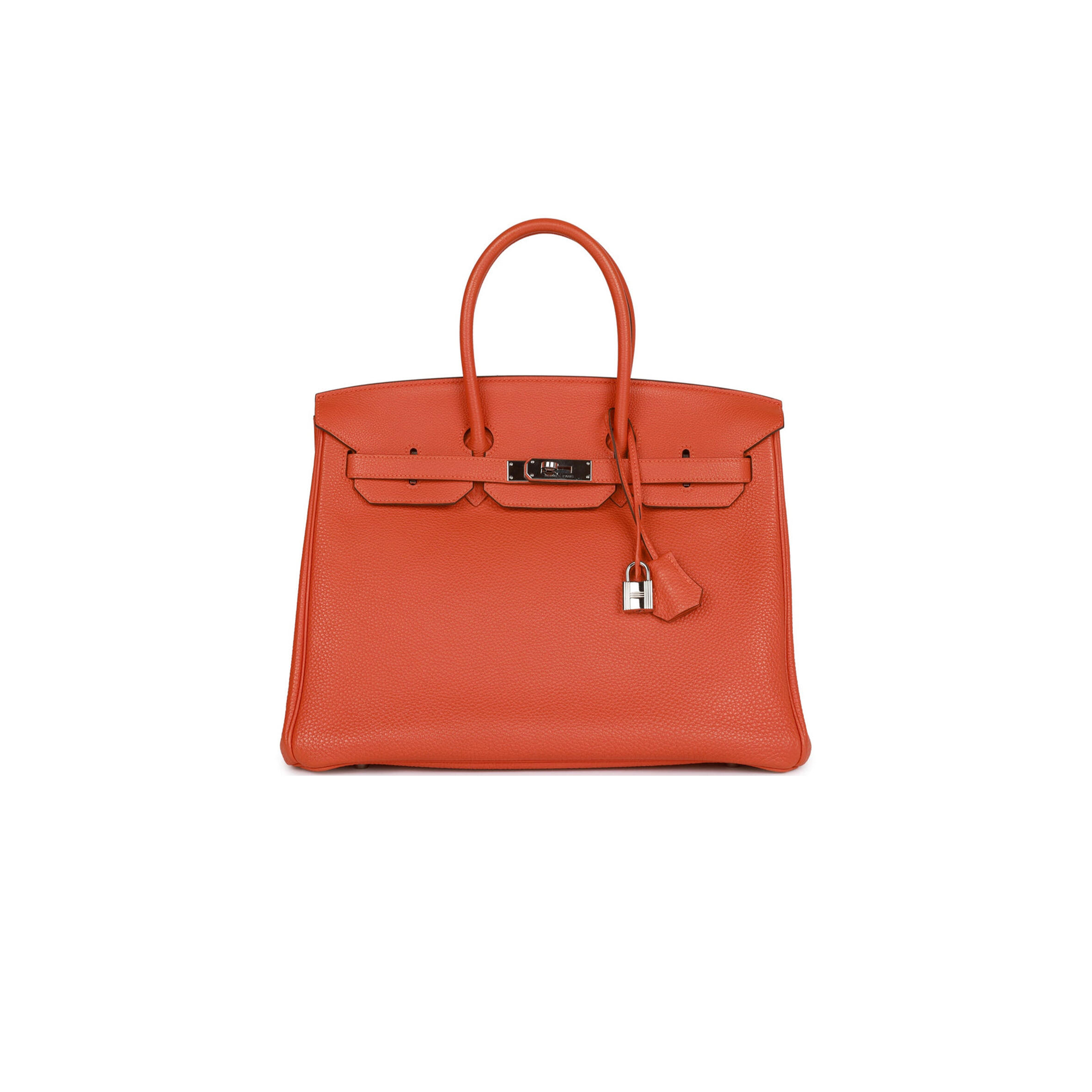 H**me5 BIRKIN 35 CLEMENCE PALLADIUM HARDWARE (35*25*18cm) Master Quality